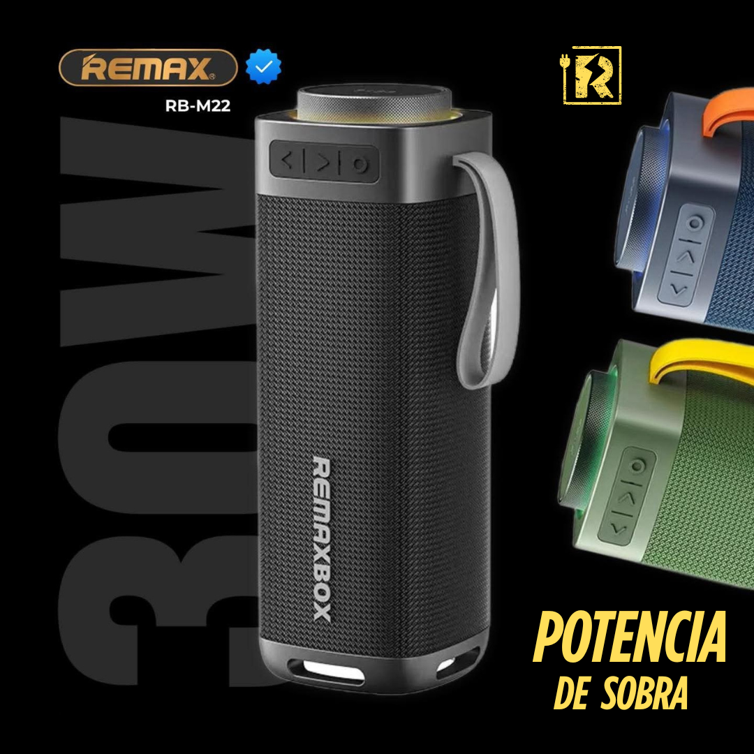 Parlante Remax M22 Extra Bass 30W RMS