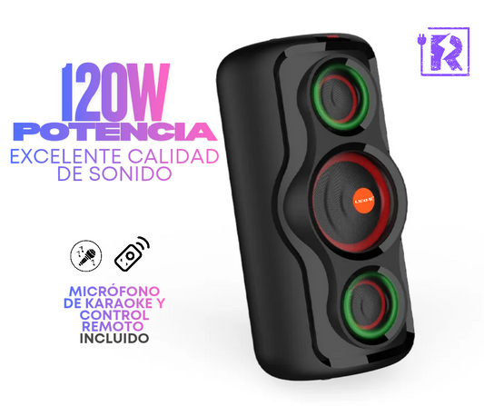 Tornado® - Parlante Bluetooth 120W RMS