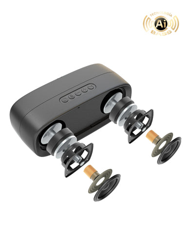 Ewtto Ai Bass P126b Parlante Bluetooth 40watt Negro