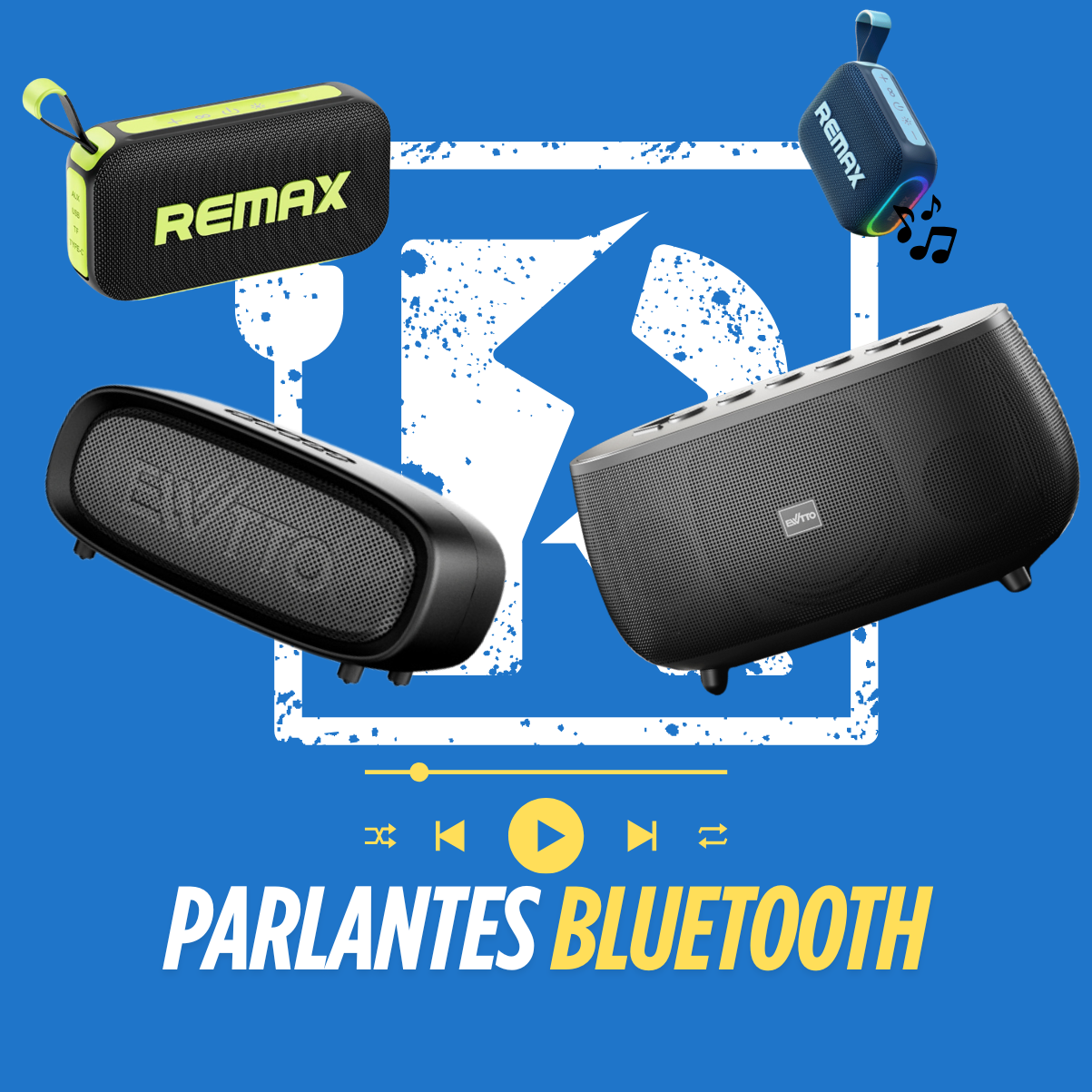Parlantes Bluetooth