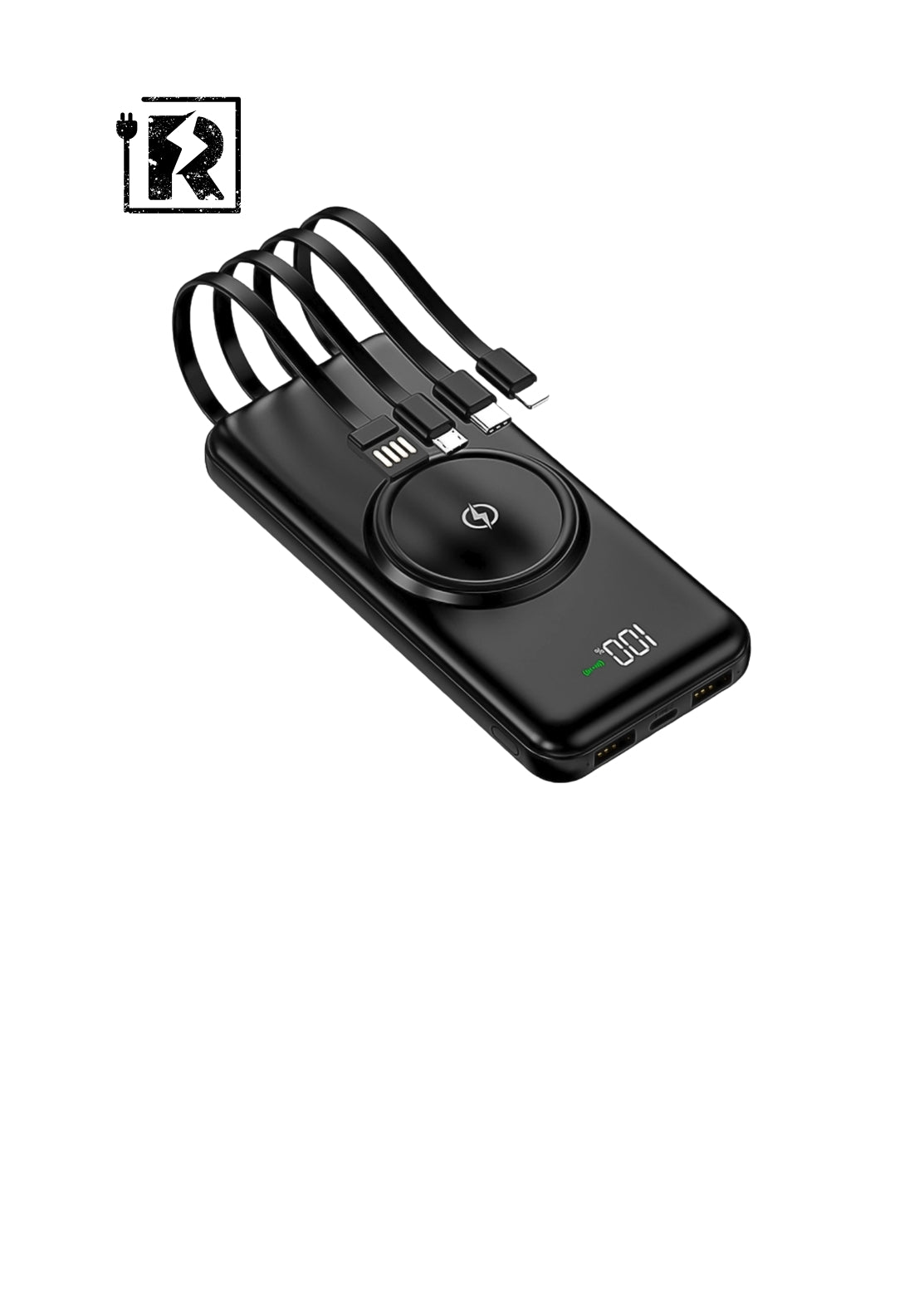 Batería Portátil Carga Inalámbrica Rami Chile 20.000mAh Carga PD Wireless PRO
