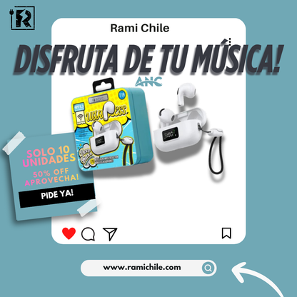 Audifonos Bluetooth EWTTO Vintage - Llamadas Nítidas - Super Bass