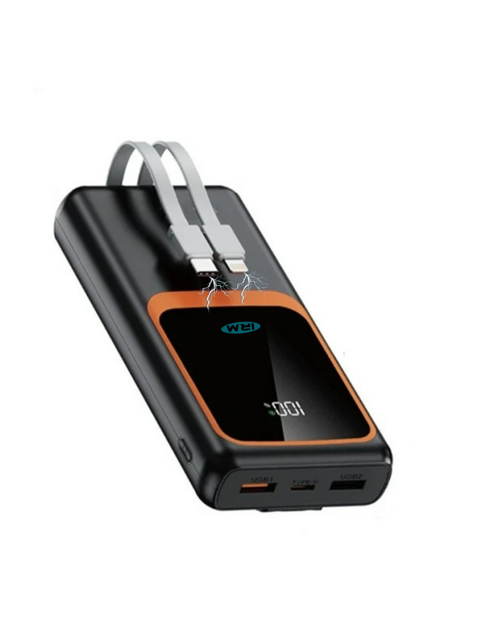 Cargador IRM Pro 11 20.000mAh Capacidad 22.5W Cables Integrados Pantalla Digital