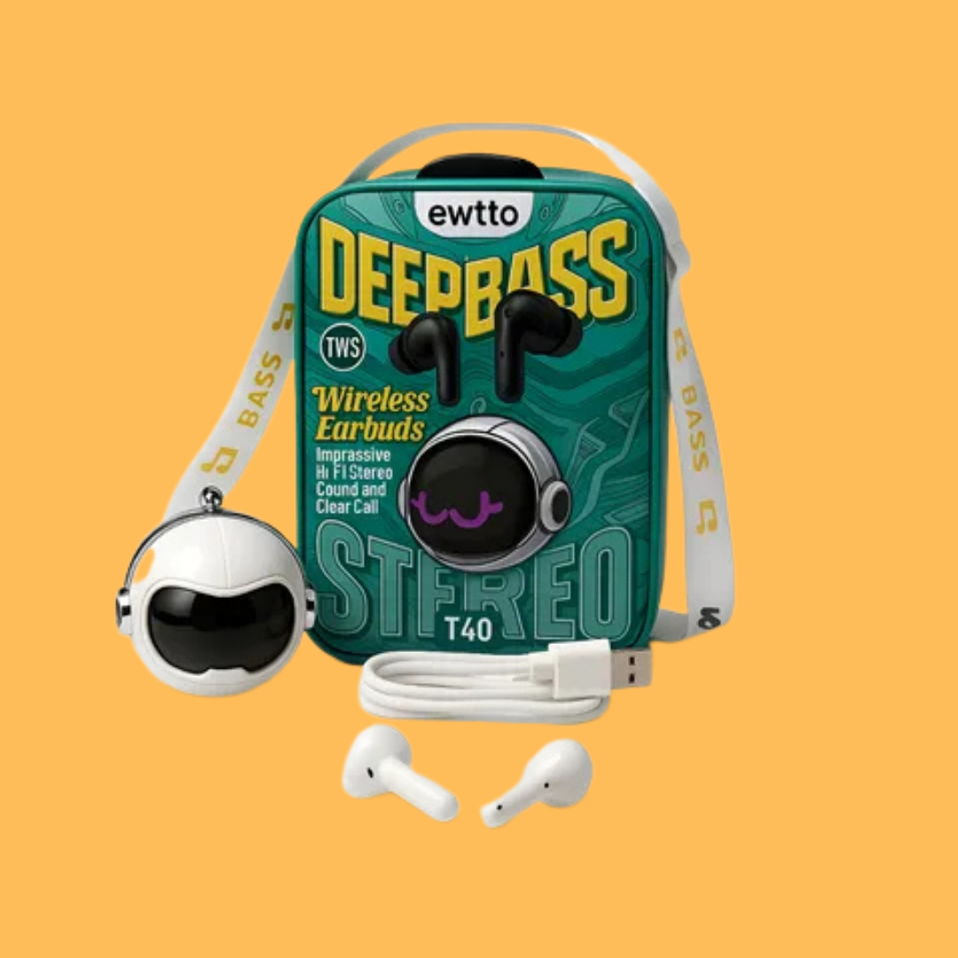 Audifonos Bluetooth Criptón EWTTO Deep Bass Llamadas Claras