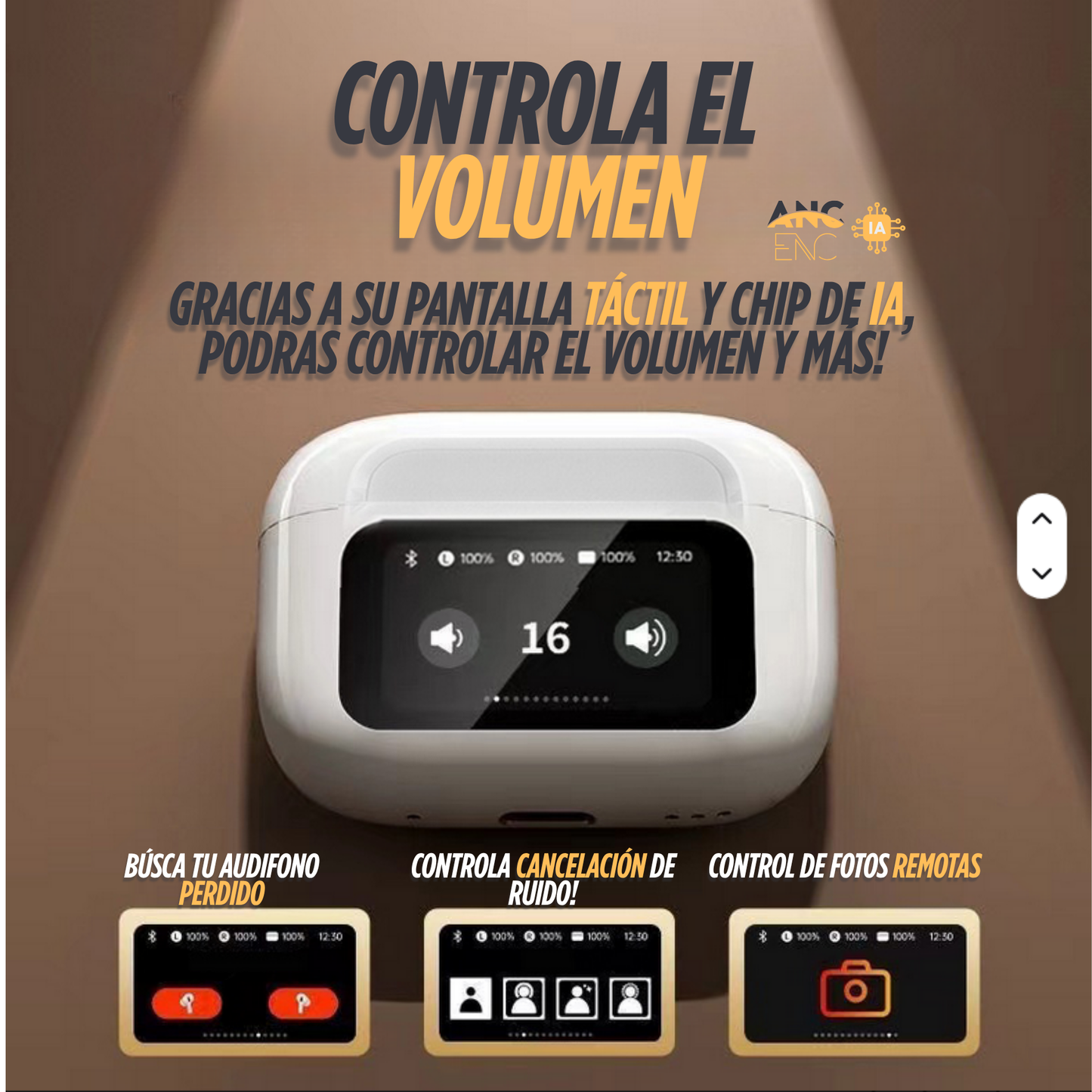 Audífonos ZEUS ⚡ ANC+ENC