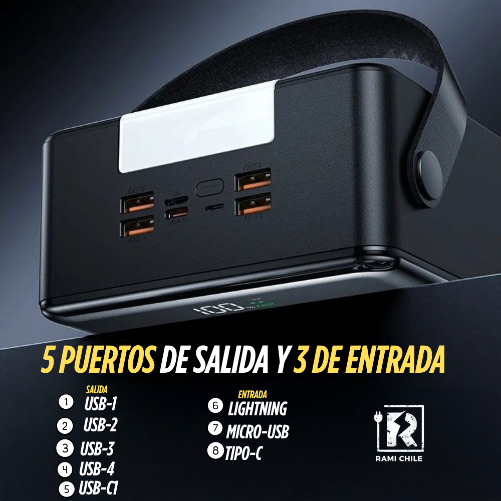Batería Externa Power Bank 100.000mAh Remax FP-1