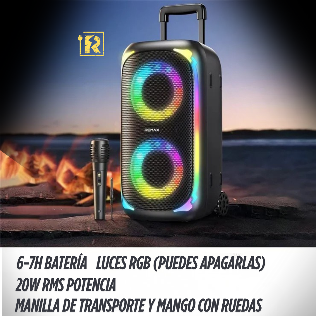 Parlante Karaoke Remax X-2 20W RMS