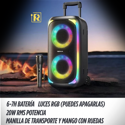 Parlante Karaoke Remax X-2 20W RMS