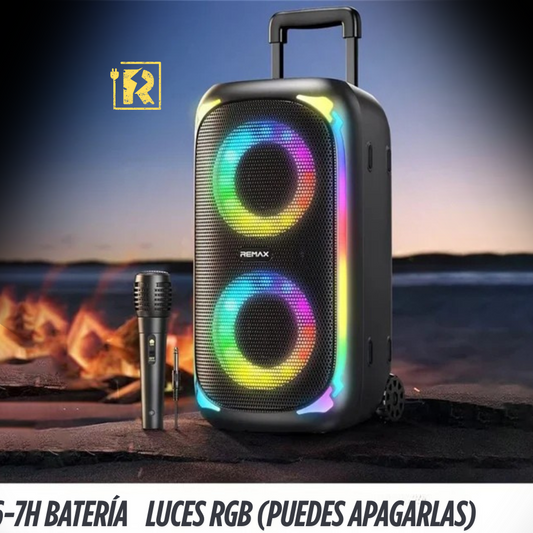 Ramses® - Parlante Karaoke Remax 40W RMS