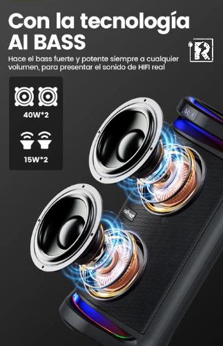 Parlante DESTRUCTOR Party EWTTO 110W RMS 12.000mAh