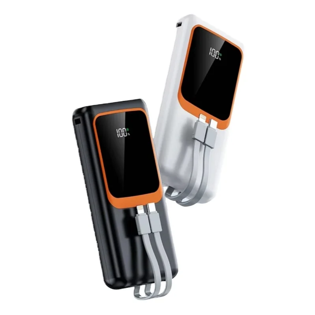 Cargador IRM Pro 11 20.000mAh Capacidad 22.5W Cables Integrados Pantalla Digital