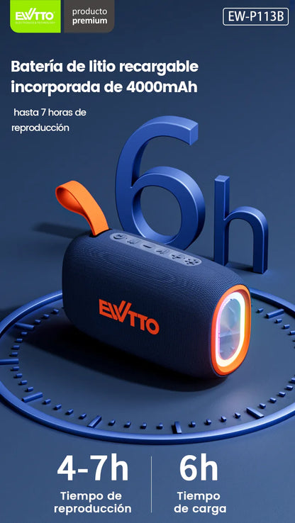 Parlante Bluetooth EWTTO P113B 40W RMS