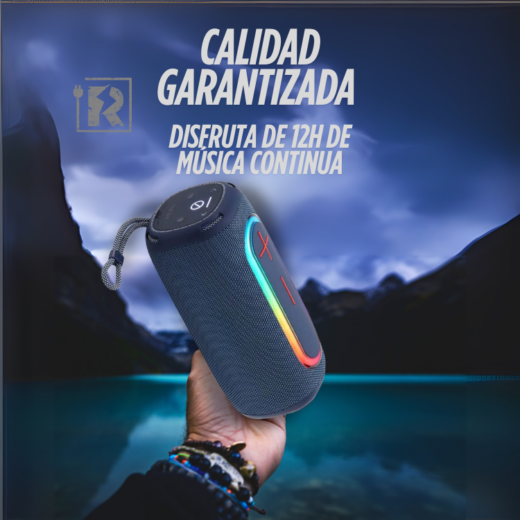 Parlante APOLO 🚀 25W RMS Potencia - 6H Batería