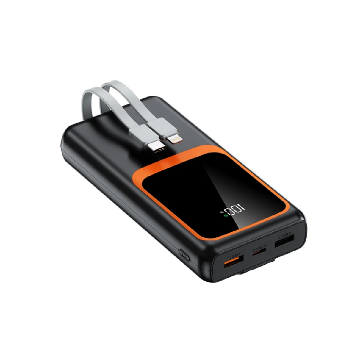 Cargador IRM Pro 11 20.000mAh Capacidad 22.5W Cables Integrados Pantalla Digital
