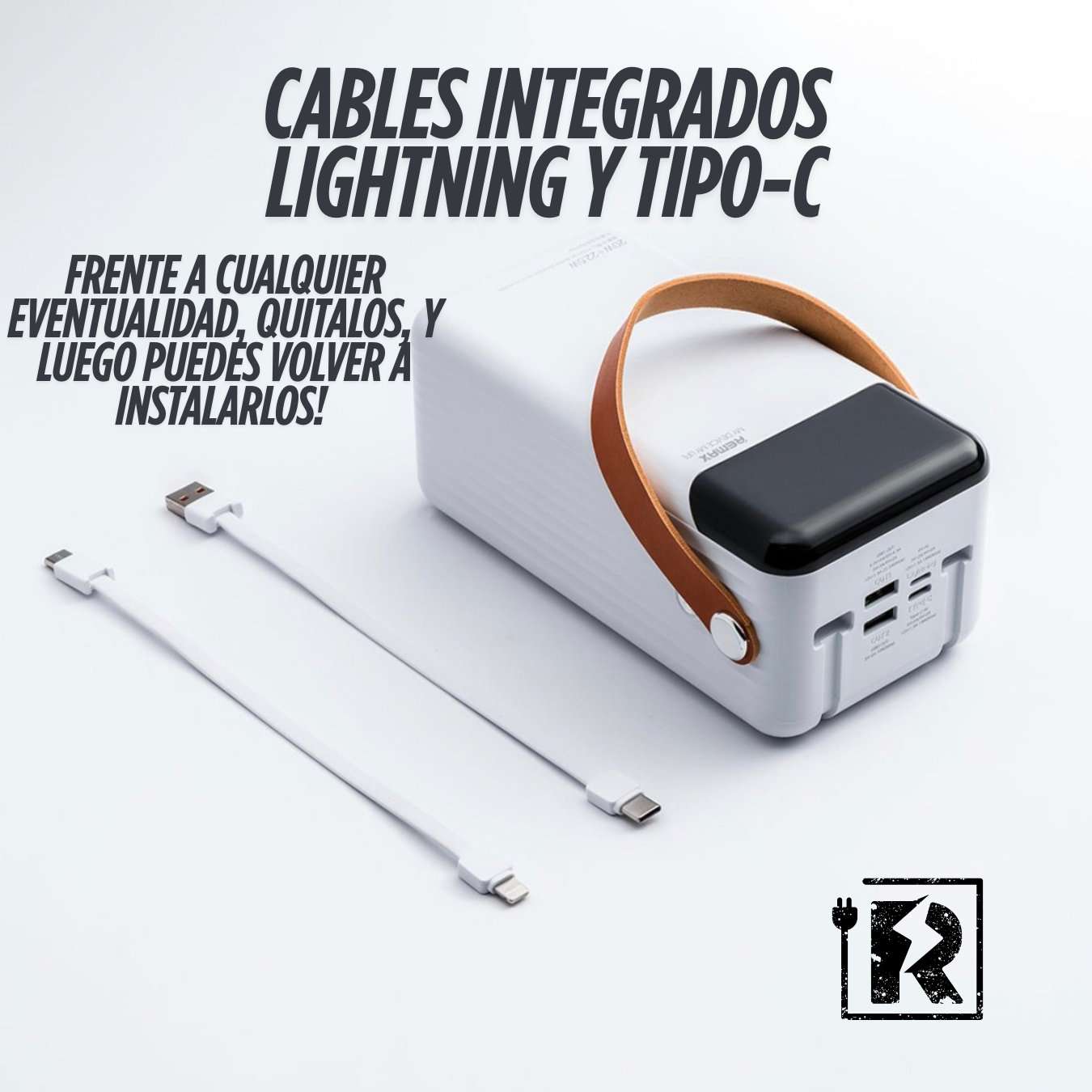 Mega Cargador Portátil Remax 60.000mAh Alta Capacidad / Lesu ll Series / 22.5+20W Carga Súper Rápida / Power Delivery y Quick Charge/ 1.2KG
