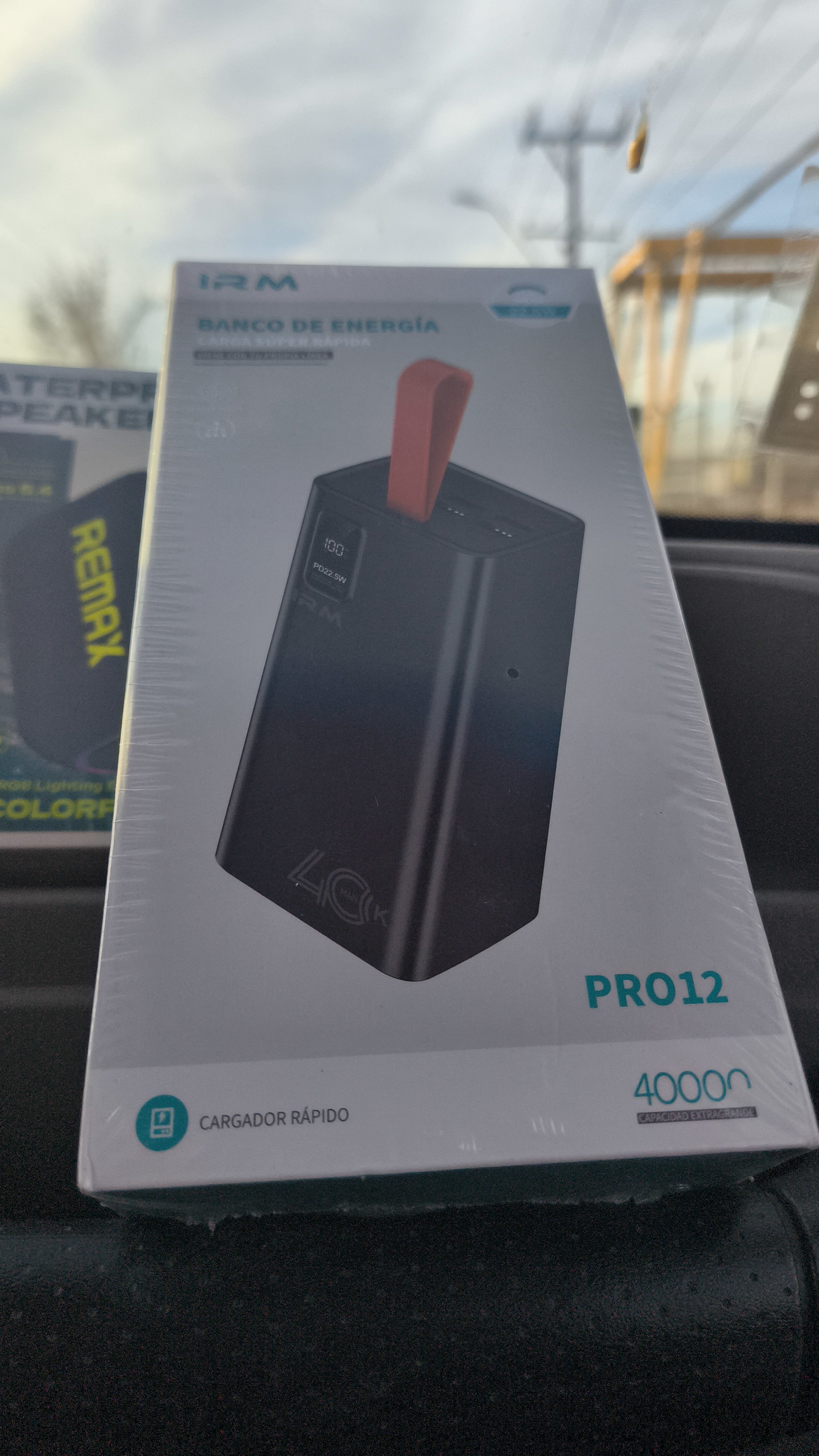IRM PRO 12 Cargador Portátil Powerbank Batería Externa