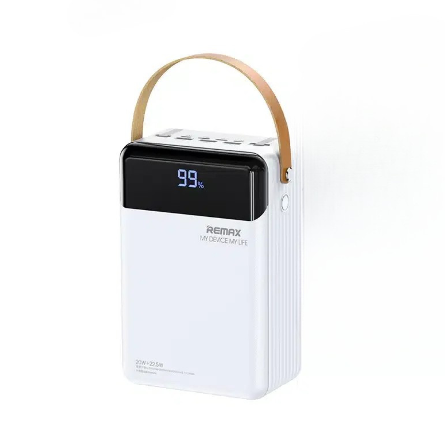 Mega Cargador Portátil Remax 60.000mAh Alta Capacidad / Lesu ll Series / 22.5+20W Carga Súper Rápida / Power Delivery y Quick Charge/ 1.2KG