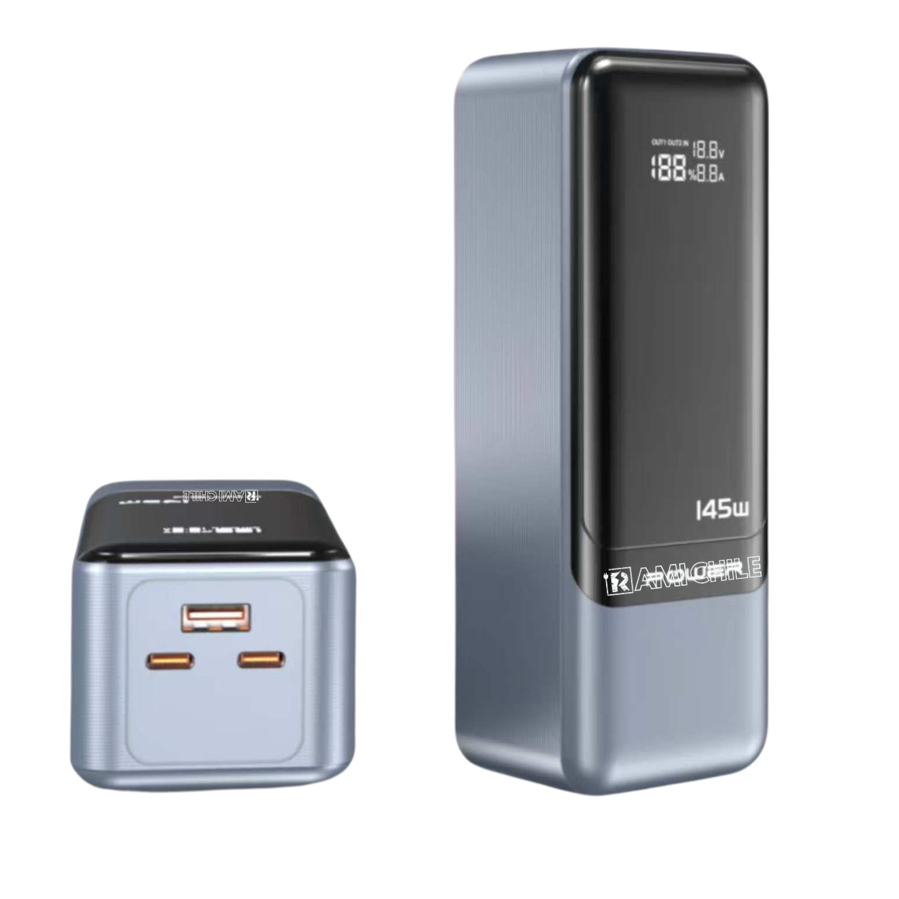 Rami Chile R2-145W Cargador Portátil para Notebooks Laptops! 145W de potencia