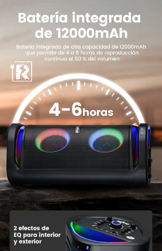 Parlante DESTRUCTOR Party EWTTO 110W RMS 12.000mAh