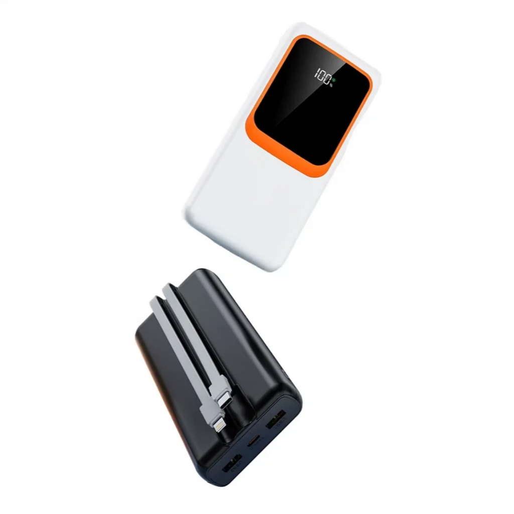 Cargador IRM Pro 11 20.000mAh Capacidad 22.5W Cables Integrados Pantalla Digital