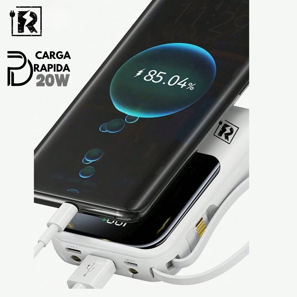 Batería Externa Portátil Mini Series 10.000mAh Carga Rápida 22.5W